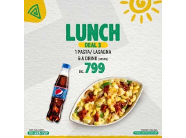 Caesar's Pizza Lunch Deal 3 For Rs.799/-